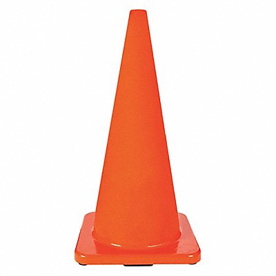 GRAINGER 6FGZ8 Traffic Cone 28In Orange