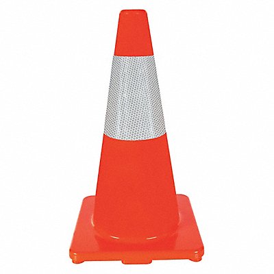 GRAINGER 6FHA0 Traffic Cone 18In Orange