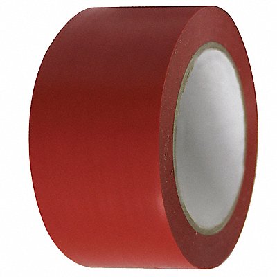 CONDOR 6FXW1 Floor Tape Red 2 inx108 ft Roll