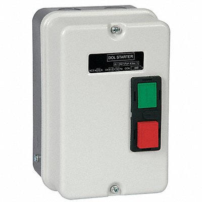 DAYTON 6FZJ5 Motor Starter Enclosure IEC Style NEMA 4