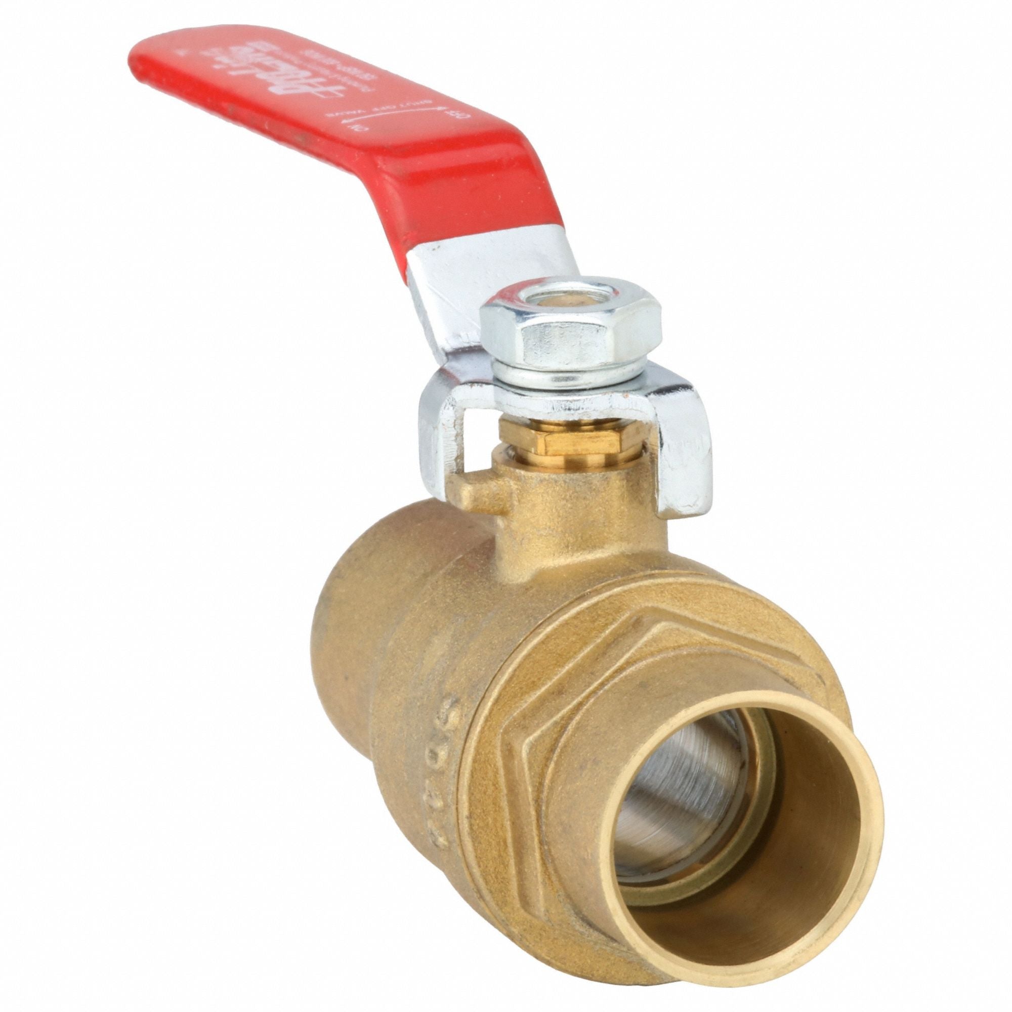 GRAINGER 107854 Manual 2-Way Ball Valve Sweat Brass