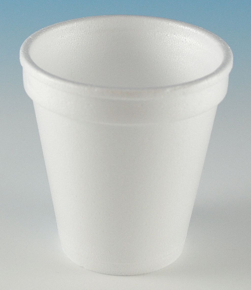 GRAINGER 6C6W Disp. Cold/Hot Cup 6 oz White PK1000