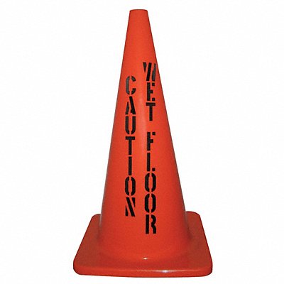 GRAINGER 6FHC8 Traffic Cone 18 x 11