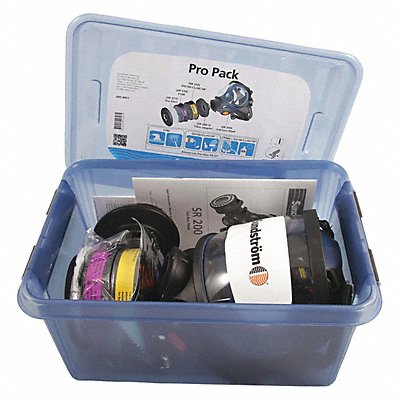 SUNDSTROM SAFETY ProPackSR200 Full Face Respirator Kit M