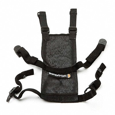 SUNDSTROM SAFETY R011203 Mesh Head Harness Assembly Black