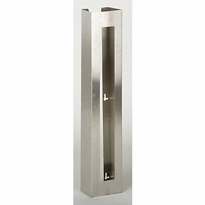 GRAINGER 6GKZ3 Glove Dispenser Stainless Steel 3 Boxes