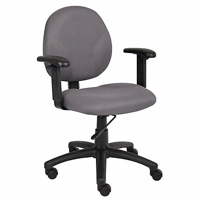 GRAINGER 6GNL9 Task Chair Ergonomic Grey