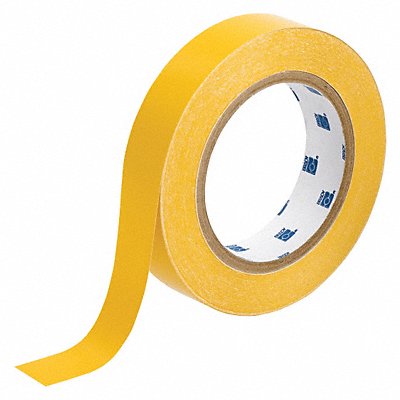BRADY 36301 D3615 Pipe Marking Tape Yellow 1in W 90ft Roll L
