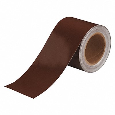 BRADY 36315 D3617 Pipe Marking Tape Brown 4in W 90ft Roll L