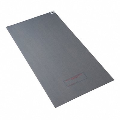 CONDOR 6GPZ0 D3948 Tacky Mat Grey 18x45 In PK4