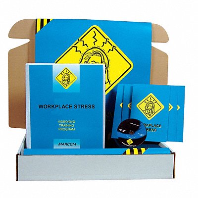 MARCOM K000STR9EM Safety Training Kit DVD WorkplaceStress