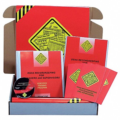 MARCOM K0000159EO Safety Training Kit DVD RecordkeepingMgr