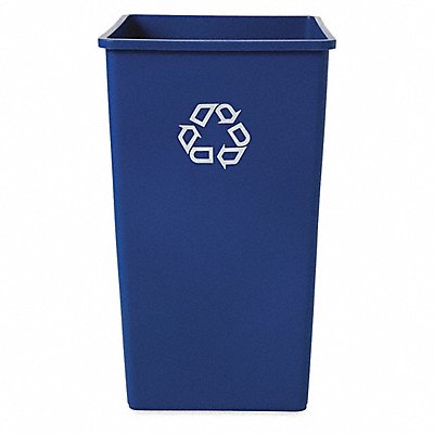 RUBBERMAID COMMERCIAL PRODUCTS FG395973BLUE Recycling Container Blue 50 gal.