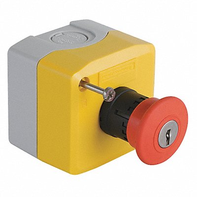 SCHNEIDER ELECTRIC XALK188H7 Control Station Feed-Thru Push Button Red