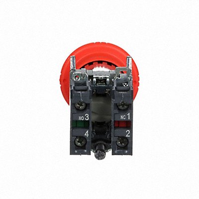 SCHNEIDER ELECTRIC XB4BS8445 Emergency Stop Push Button Non Illuminated Red 1NO/1NC