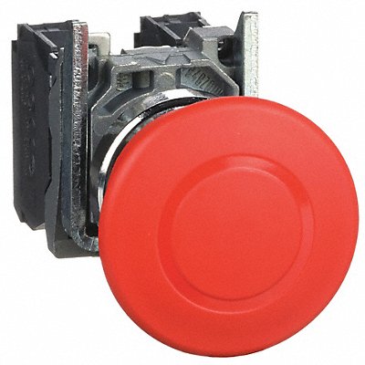 SCHNEIDER ELECTRIC XB4BT845 Emergency Stop Push Button Non Illuminated Red 1NO/1NC