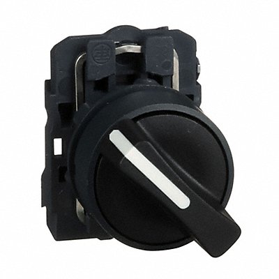 SCHNEIDER ELECTRIC XB5AD21 Selector Switch Non Illuminated 2Pos 22mm Black