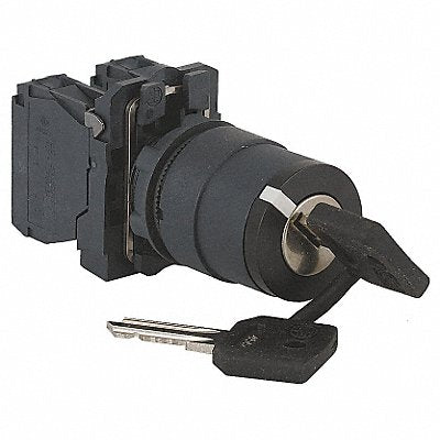 SCHNEIDER ELECTRIC XB5AG33 Selector Switch Keyed Non Illuminated 3Pos 22mm