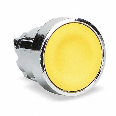 SCHNEIDER ELECTRIC ZB4BA5 H6993 Flush Push Button Yellow Non Illuminated 22mm