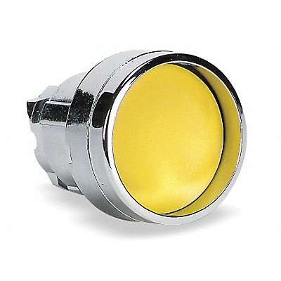 SCHNEIDER ELECTRIC ZB4BA56 H6999 Recessed Push Button Yellow Non Illuminated 22mm