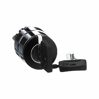 SCHNEIDER ELECTRIC ZB4BG2 Keyed Selector Switch Black 2Pos 22mm