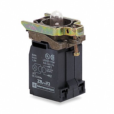 SCHNEIDER ELECTRIC ZB4BV4 LampModule Incandescent 240VAC Clear 22mm