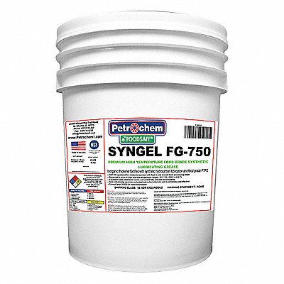PETROCHEM FOODSAFESYNGELFG750005 Multipurpose Grease Pail 5gal