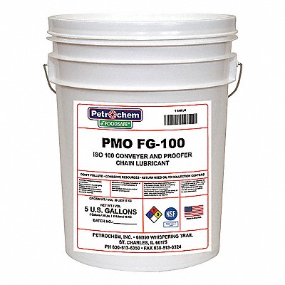 PETROCHEM PMOFG10005 Chain Wire Rope Lube 5 gal Pail