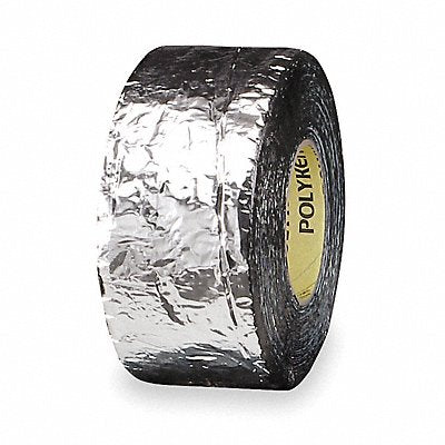POLYKEN 36017 Foil Tape 2 13/16 x 33 7/8 yd Aluminum