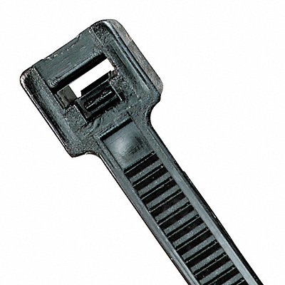 POWER FIRST 36J134 Cable Tie 7.9 in Black PK100