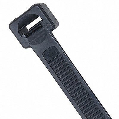 POWER FIRST 36J180 Cable Tie 48.4 in Black PK50