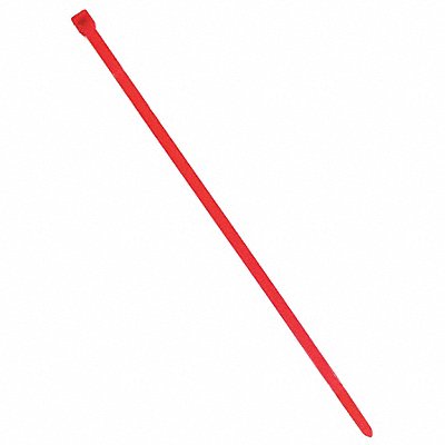 POWER FIRST 36J216 Cable Tie 7.9 in Red PK100