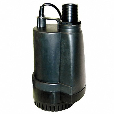 ZOELLER 460005 Plug In Utility Pump 1/2 HP 115VAC