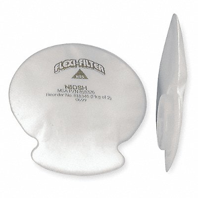 MSA 818346 Filter White Bayonet PK2