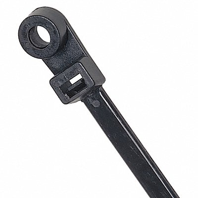 POWER FIRST 36J193 Cable Tie Mountable 15 in Black PK100