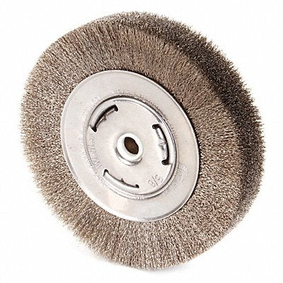 WEILER 93007 Crimped Wire Wheel Brush Arbor 6 In.
