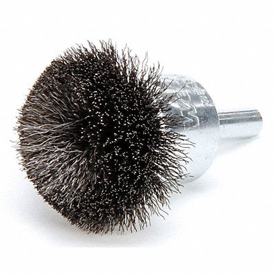 WEILER 93008 Flared End Brush Carbon Steel 1-1/2 In.