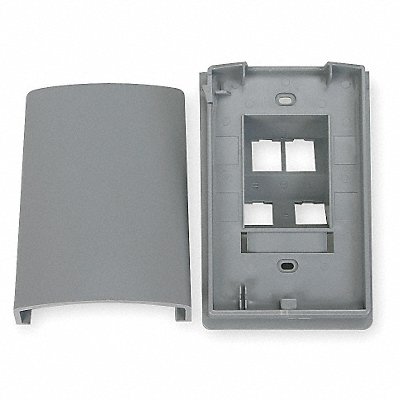 HUBBELL PREMISE WIRING TWPF1GY Wall Plate 4port 1 gang