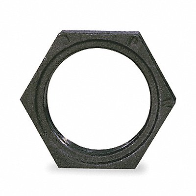 GRAINGER 520903HC Locknut Malleable Iron 1/2 in FNPT