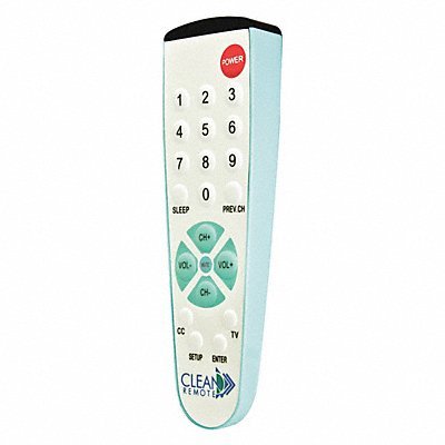 CLEAN REMOTE CR1 Universal Remote Control Spillproof