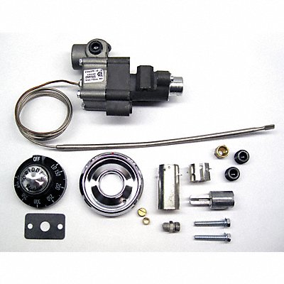 ROBERTSHAW 4350028 Gas Thermostat 1/4 in Pipe 150 to 400 F