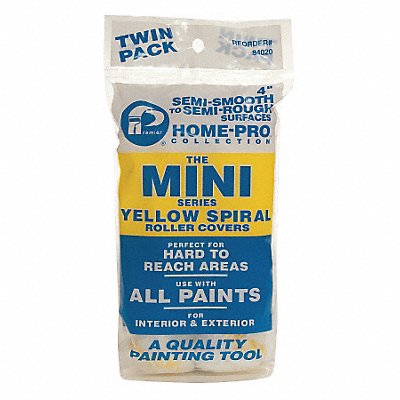 PREMIER 84020 Mini Roller Cover 4 L 1/2 Nap Perlon PK2