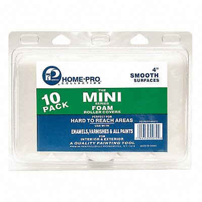 PREMIER 55072 Mini Roller Cover 4 L No Nap Foam PK10