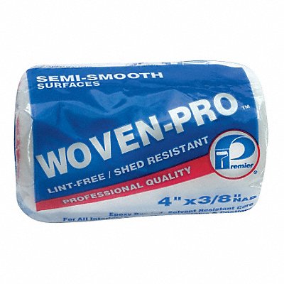 PREMIER 442 Paint Roller Cover 4 L 3/8 Nap Woven