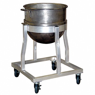 GRAINGER 95636 Bowl Dolly 26 3/4 in L 26 3/4 in W