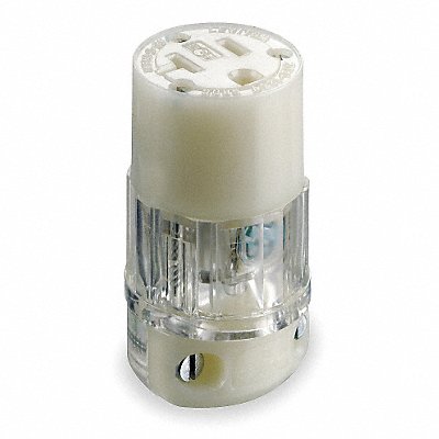LEVITON 8319CT Straight Blade Connector 20A 5-20R