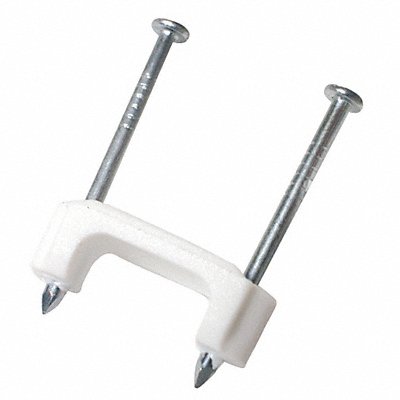 GARDNER BENDER PS150Z Cable Staple 1/2In Plastic Romex Pk100