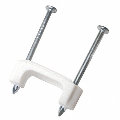 GARDNER BENDER PS550 Cable Staple 1/2In Plastic Romex Pk500