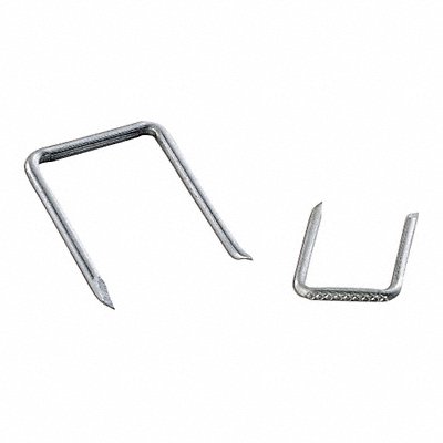 GARDNER BENDER GSE410 Cable Staple 1-1/8In Steel Srv E Pk100
