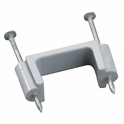 GARDNER BENDER GSE402 Cable Staple 1-1/2In Plastic Serv E Pk2